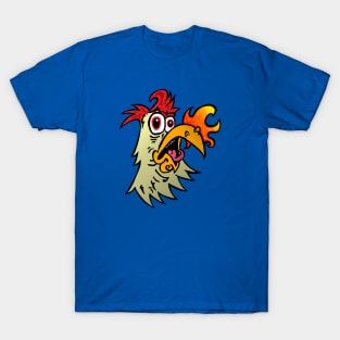 Gilbert the Fire Breathing Chicken of Doom (2022 Version) T-Shirt